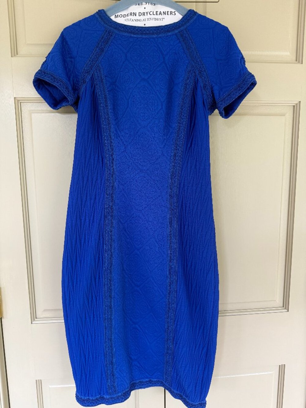 Tadashi Shoji Vibrant Blue Womens Dress Size S